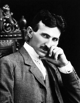 O cientista pioneiro Nicola Tesla. Foto: Wikipedia