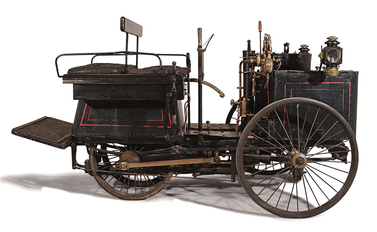 Carros antigos: De Dion–Bouton & Trepardoux — Quadriciclo a vapor