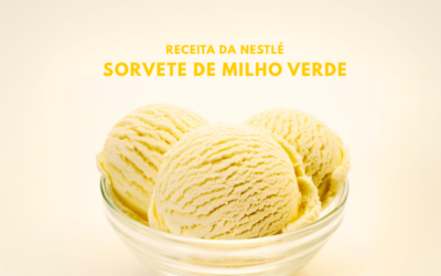 Sorvete de Milho Verde