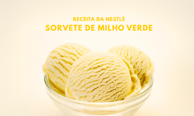 Sorvete de Milho Verde