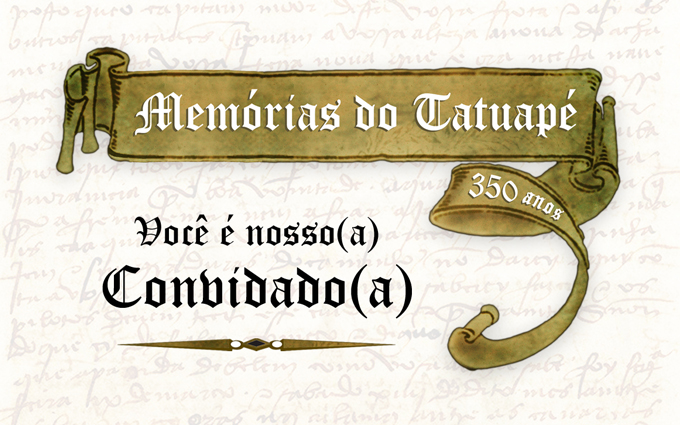 Lançamento do livro “Memórias do Tatuapé”, você é nosso(a) convidado(a)