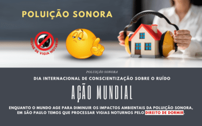 Conscientização sobre a poluição sonora – conheça, proteja-se, solidarize-se