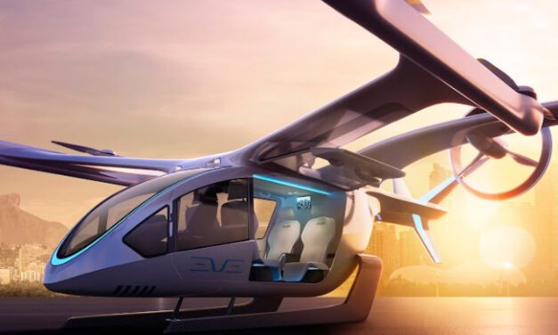 EVE da Embraer prepara o futuro dos voôs em aeronaves elétricas no RJ