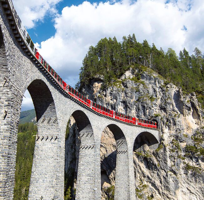 Ferrovia Rética: a dolce vita nos Alpes – parte 1