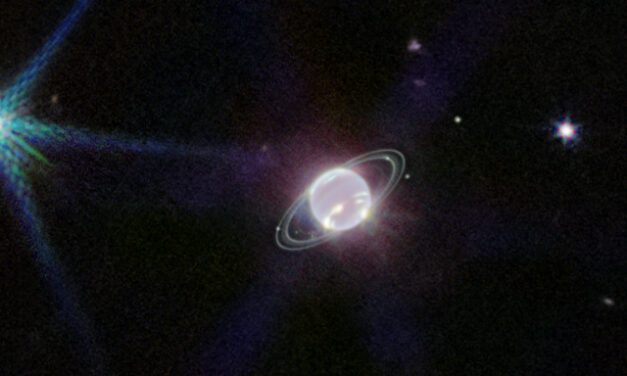 Observe os anéis de Netuno vistos através da luz infravermelha do Webb