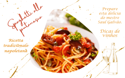 Spaghetti alla puttanesca: receita Saul Galvão