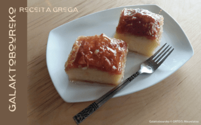 Receita doce grego – Galaktoboureko