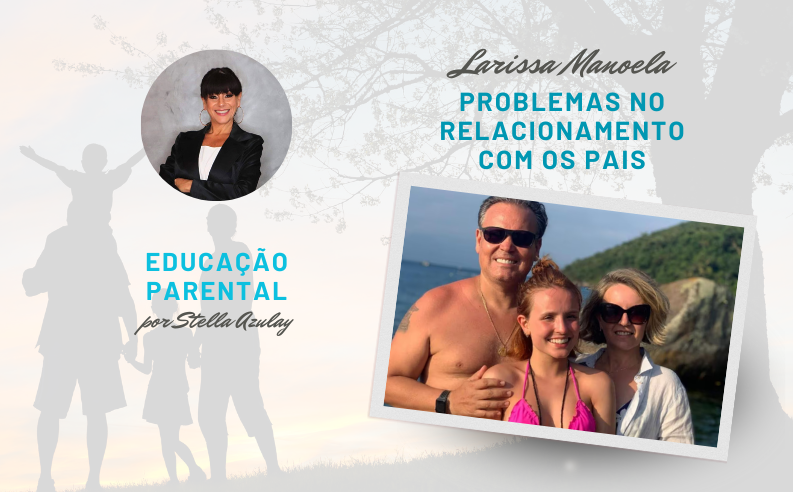 Larissa Manoela e seus pais: dinheiro atrapalhou a família – ‘situação delicada’