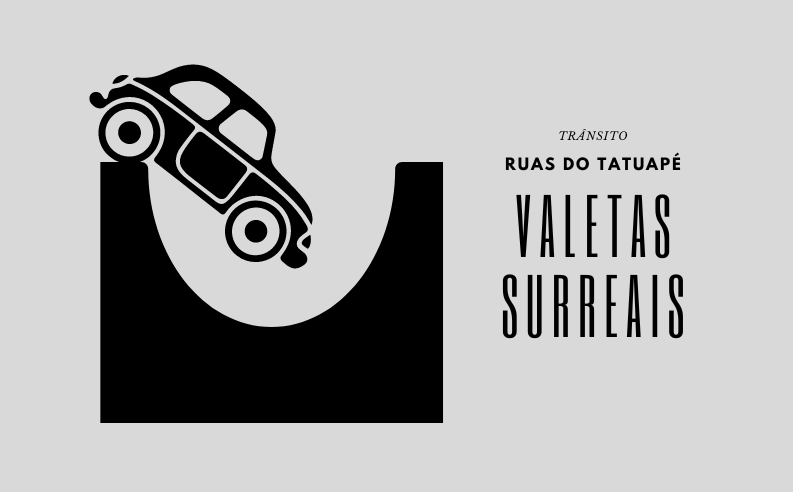 Valetas desproporcionais nos cruzamentos são perigosas e atrapalham a fluidez do tráfego