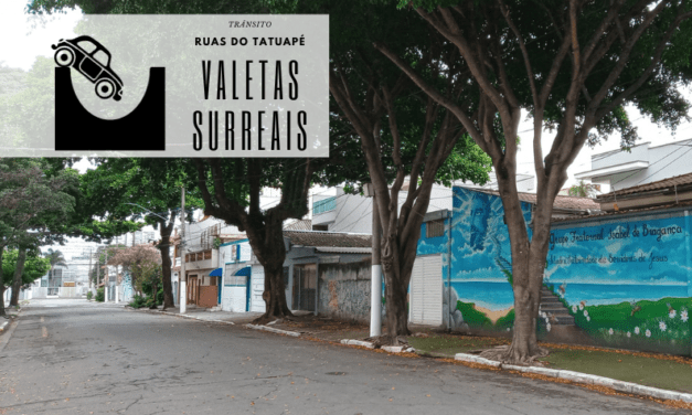 SMSUB: órgão municipal pode avaliar valetas desproporcionais no Tatuapé, veja as imagens