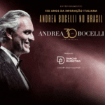 Andrea Bocelli no Brasil aos 150 anos da imigraçao italiana, veja como assistir