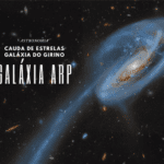 Galáxia Arp em vista deslumbrante do telescópio espacial Hubble