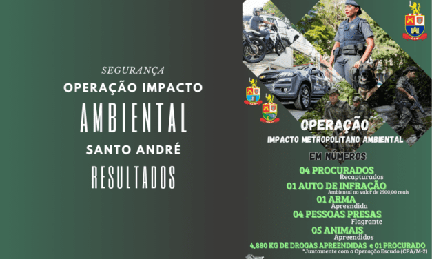 Operação Impacto Ambiental em Santo André, veja os resultados – vídeos