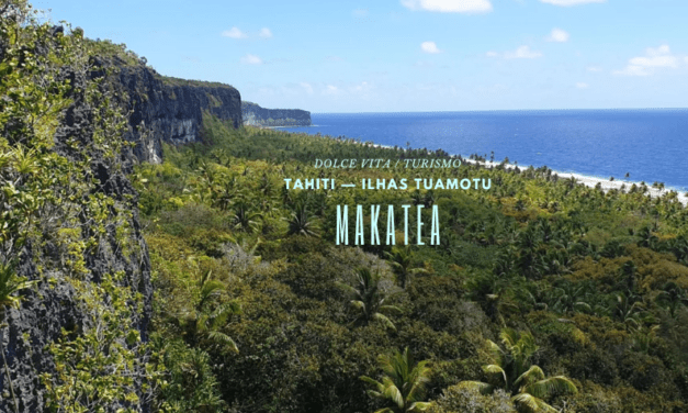 Ilhas Tuamotu no Tahiti: chegamos à Ilha Makatea, vídeo