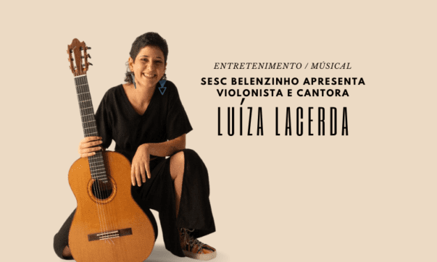 Sesc Belenzinho apresenta a violonista e cantora Luísa Lacerda