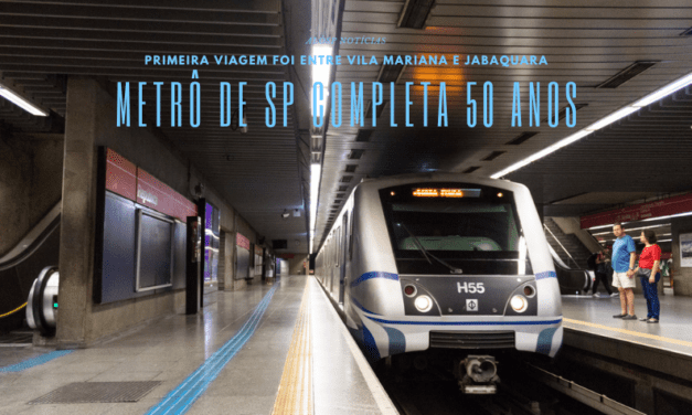 Metrô de SP completa 50 anos neste sábado