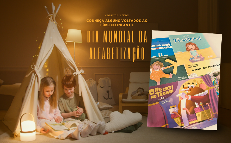 Dia Mundial da Alfabetização é neste domingo – Colli Books destaca obas infantis