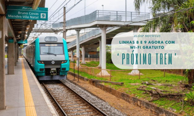 Internet gratuita em 41 estações das Linhas 8 e 9 de trens metropolitanos – acesse