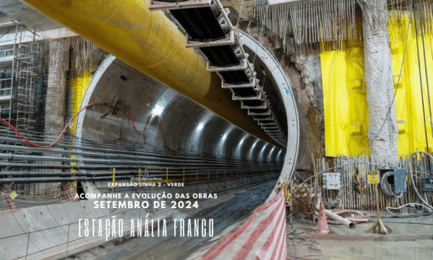 Estação Anália Franco do metrô – acompanhe a construção até setembro de 2024, vídeo