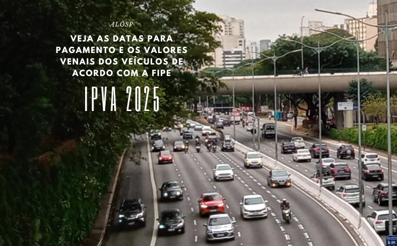 IPVA 2025: Governo divulga tabela com os valores para SP