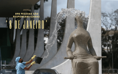 STF responsabiliza 898 pessoas pelo ‘8 de janeiro’