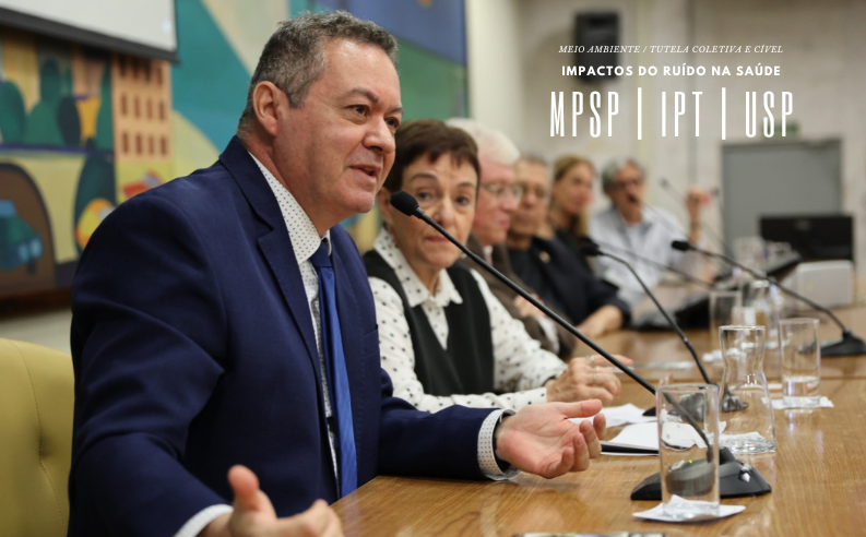 Lançada publicação sobre impactos do ruído na saúde, criada a partir de audiência pública do MPSP