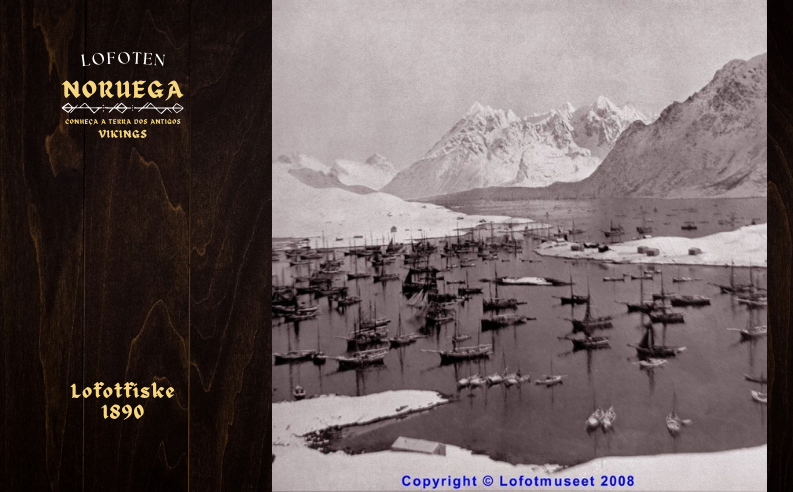 Como viviam os pescadores de bacalhau na Noruega durante o ‘lofotfiske’?