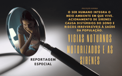 Poluição sonora e privação do sono, podem causar males irremediáveis à saude