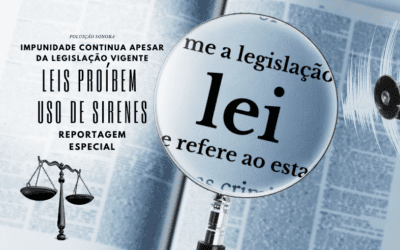 A poluição sonora provocada pelos vigilantes noturnos com sirenes perturba a paz pública, sim