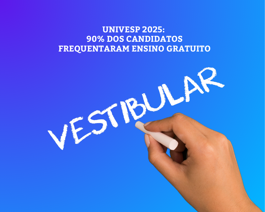 Vestibular Univesp 2025: alunos de instituições de ensino gratuitas ...