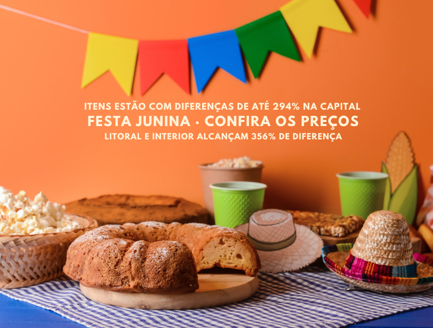 Festa Junina: itens com diferenças de até 294% na Capital, aponta pesquisa do Procon-SP