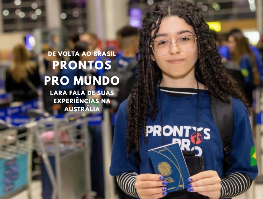 Aluna da rede estadual de ensino conta suas experiências como intercambista na Austrália