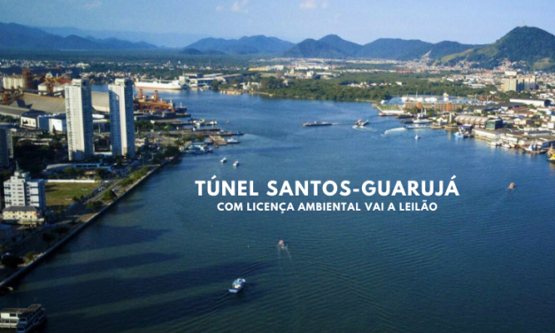 Túnel Santos-Guarujá vai a leilão na B3, assista ao vídeo do projeto