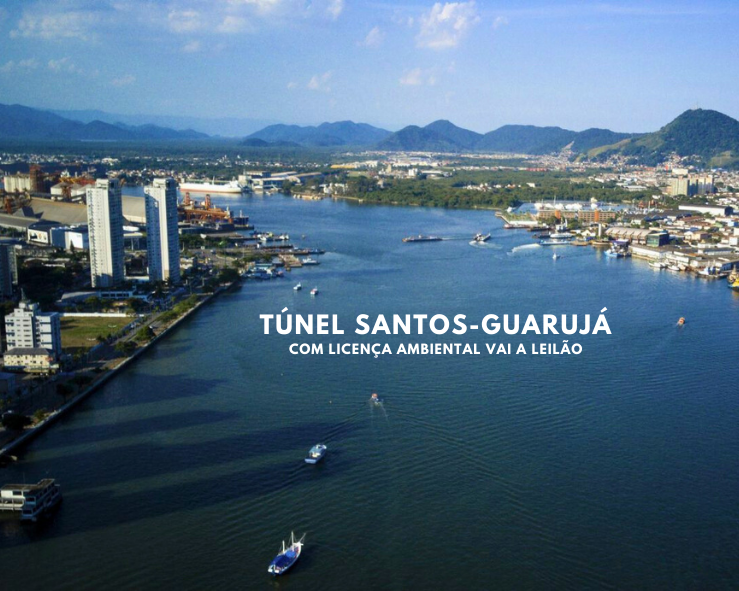 Túnel Santos-Guarujá vai a leilão na B3, assista ao vídeo do projeto