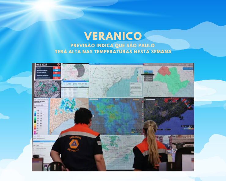 Veranico traz de volta o calor a São Paulo nesta semana