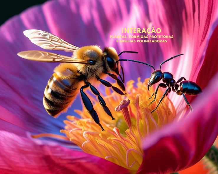 Formigas defendem plantas de herbívoros, mas podem atrapalhar polinização, mostra estudo