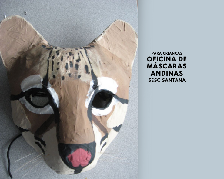 Oficina no Sesc Santana convida crianças a explorarem a fauna e a cultura dos Andes por meio da arte