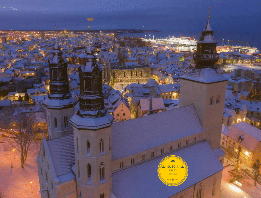 Visby – uma cidade sueca de conto de fadas na ilha de Gotland