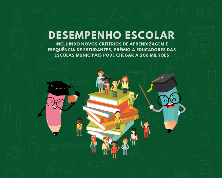 Prêmio de Desempenho Educacional da Prefeitura planeja pagar 206 milhões a educadores
