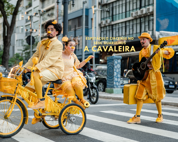 Espetáculo circense inspirado em aventuras de Dom Quixote será apresentado gratuitamente no Sesc Guarulhos