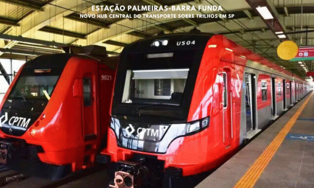 Estação Palmeiras-Barra Funda será terminal de 3 linhas da CPTM