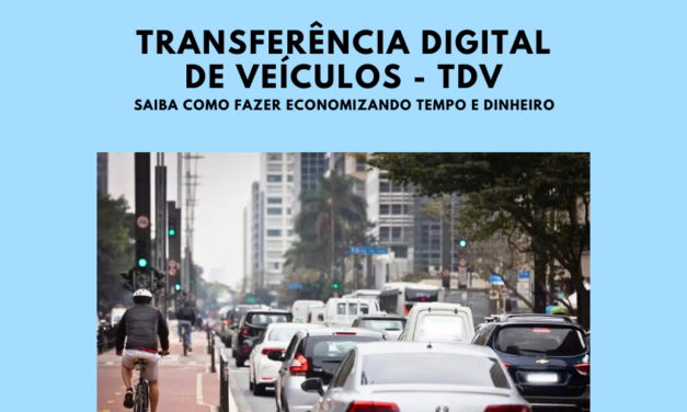 Portal do Detran-SP – veja como funciona a nova transferência digital – TDV