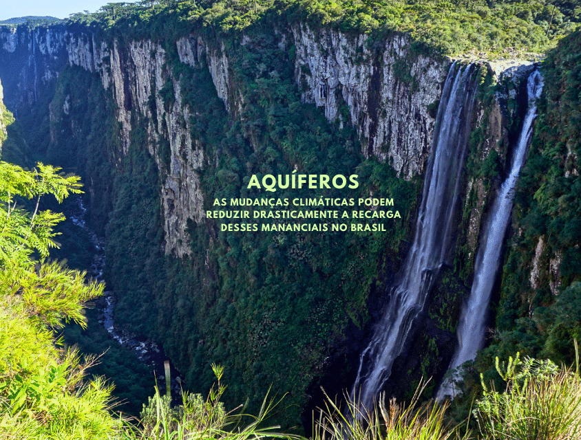 Mudanças climáticas podem reduzir drasticamente a recarga de aquíferos no Brasil, mostra importante pesquisa