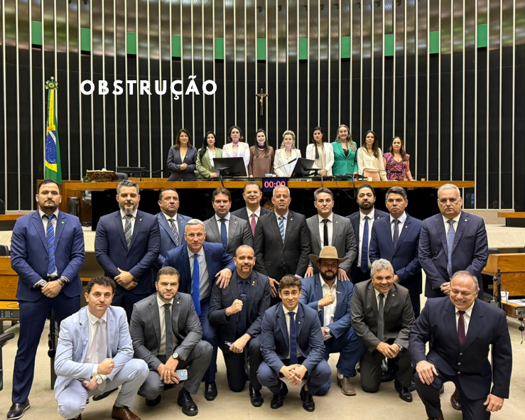 Redes sociais repercutem a obstrução da Câmara e do Senado em Brasília
