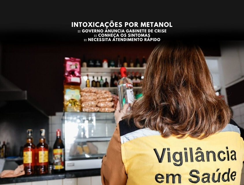 Governo anuncia medidas contra intoxicações por metanol em SP