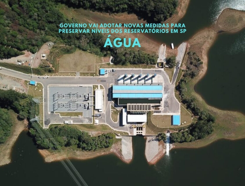 Governo vai adotar novas medidas para preservar níveis dos reservatórios de água em São Paulo