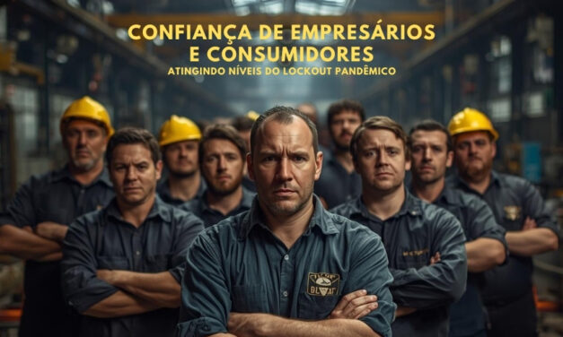 Confiança de empresários e consumidores: no compasso da desaceleração econômica