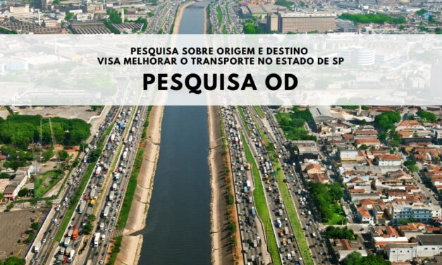 Pesquisa Origem e Destino visa os deslocamentos do futuro em São Paulo