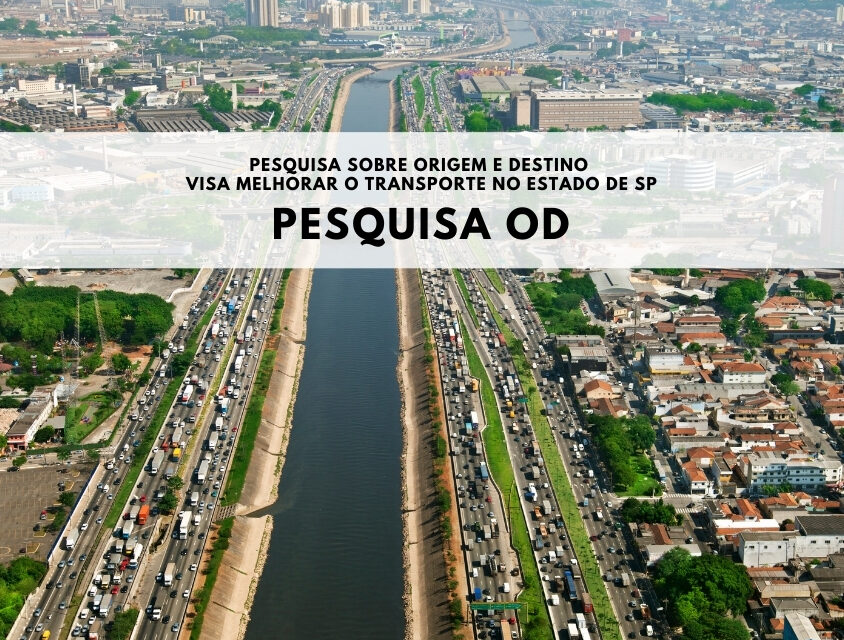 Pesquisa Origem e Destino visa os deslocamentos do futuro em São Paulo