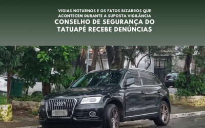 Conseg Tatuapé recebe denúncia sobre a poluição sonora de vigias noturnos, assista ao vídeo